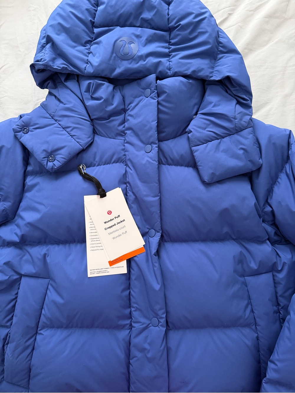 lululemon Wunder Puff Cropped Jacket